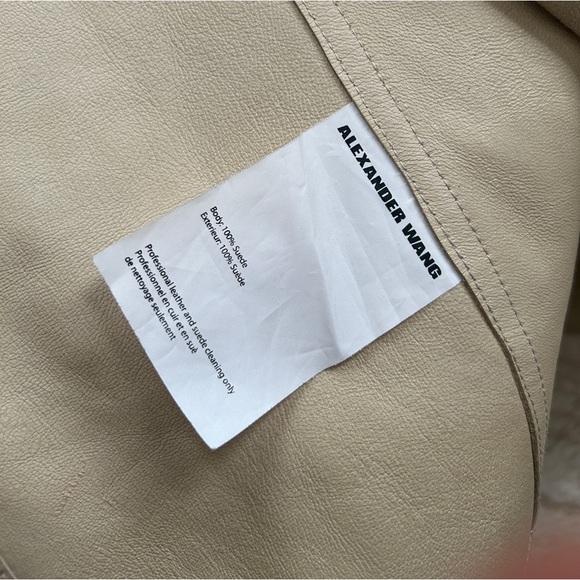 Alexander Wang Suede Biker Jacket - Picture 5 of 5